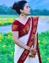Rashmika Mandaana By Psw Designer Cotton Silk Sarees Wholesale Shop In Surat